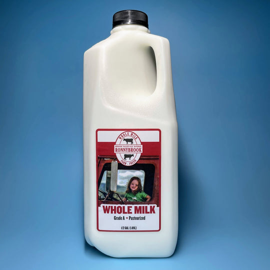 Whole Milk - Half Gallon - Ronnybrook Dairy