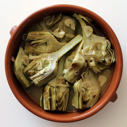 Grilled Marinated Artichokes