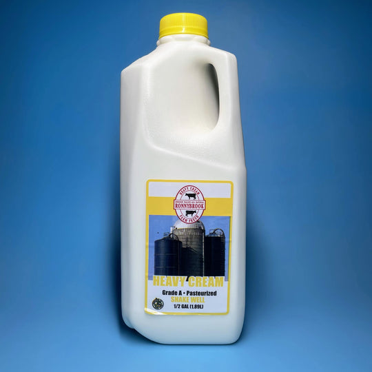 Heavy Cream 1/2 Gal - Ronnybrook Dairy
