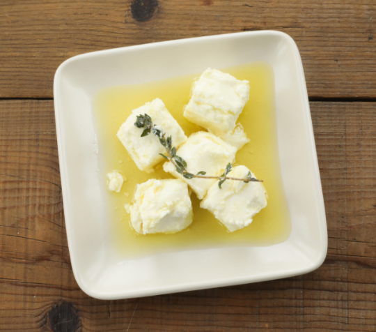 Marinated Feta from Meredith Dairy
