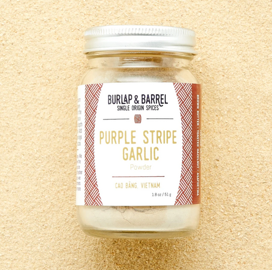 Purple Stripe Garlic Powder - 1.8 oz jar