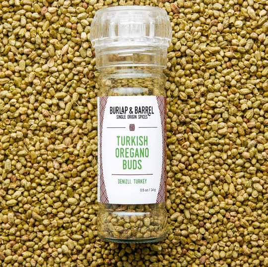 Turkish Oregano Buds - .5 grinder-top oz jar
