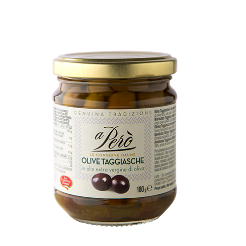 Taggiasca Olives in EVOO