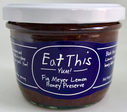 Fig and Meyer Lemon Preserve - Eat This Yum!